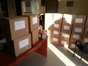  بالصور: أجيال الابتدائية تنظم حملة لجمع التبرعات وتوزيعها على العائلات المستورة في يافا